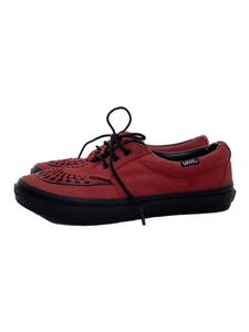 VANS◆ローカットスニーカー/26cm/RED/スウェード