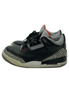 NIKE◆AIR JORDAN 3 RETRO OG/エアジョーダン3レトロ/ブラック/854262-001/27cm/BL