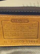 COACH◆ショルダーバッグ/キャンバス/BEG/11444_画像5