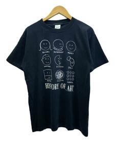 Murina◆90s/91年製/ヒストリーオブアート/Tシャツ/L/コットン/BLK/