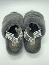 UGG australia◆Fluff Yeah Slide/サンダル/24cm/GRY/1095119_画像3