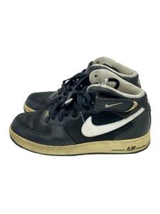 NIKE◆AIR FORCE 1 MID 07/エアフォースミッド/ブラック/315123-003/29cm/BLK