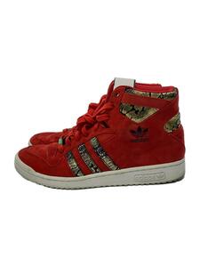 adidas◆ハイカットスニーカー/27.5cm/RED/Q35132