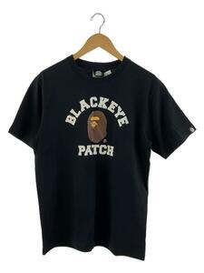 THE BLACK EYE PATCH◆Tシャツ/M/コットン/BLK