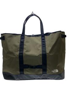 THE NORTH FACE◆Fieludens Gear Tote/フィルデンスギアトートバッグ/ポリエステル/カーキ/NM82200