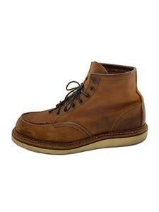 RED WING◆レースアップブーツ・6インチクラシックモックトゥ/US9.5/BRW/レザー