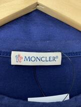 MONCLER◆Tシャツ/-/コットン/NVY/無地_画像3