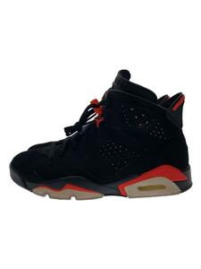 NIKE◆AIR JORDAN 6 RETRO/エアジョーダンレトロ/ブラック/384664-060/27cm/ブラック