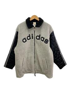 adidas◆フリースジャケット/M/アクリル/GRY/AA-6114