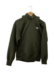 THE NORTH FACE◆BACK SQUARE LOGO HOODIE_バックスクエアロゴフーディー/M/ポリエステル/KHK/無地