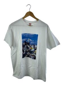 Supreme◆Tシャツ/L/コットン/WHT