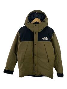 THE NORTH FACE◆MOUNTAIN DOWN JACKET_マウンテンダウンジャケット/L/ナイロン/KHK