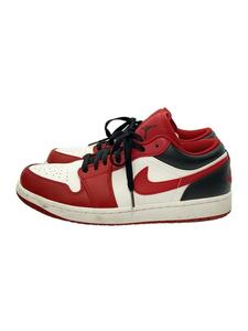 NIKE◆AIR JORDAN 1 LOW_エアジョーダン 1 ロー/27.5cm/RED