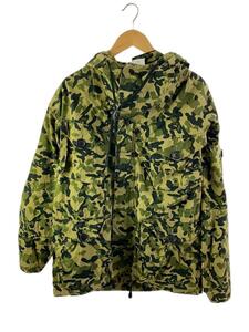 A BATHING APE◆90s/BUSYWORKSジャケット/L/コットン/カーキ/カモフラ