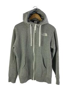 THE NORTH FACE◆ジップパーカー/M/コットン/GRY/NT62130