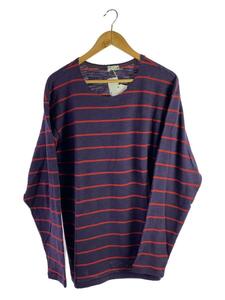 WAREHOUSE◆長袖Tシャツ/42/コットン/NVY/ボーダー/4088