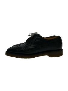 Dr.Martens◆ドレスシューズ/UK8/BLK/レザー/ウィングチップ/MADE IN ENGLAND