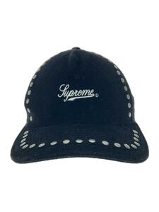 Supreme◆メッシュキャップ/-/コットン/BLK/メンズ