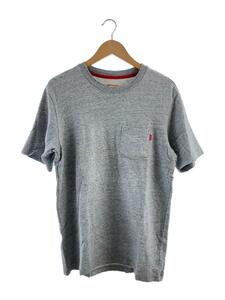 Supreme◆Pocket Tee/Tシャツ/S/コットン/GRY