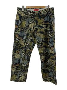 Supreme◆salome skate pants/ボトム/34/コットン/GRN/総柄