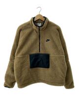 NIKE◆フリースジャケット/L/ポリエステル/DQ4881-258/WINTER HZ ANORAK DK DRIFTWOO_画像1