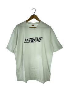 Supreme◆Tシャツ/XL/コットン/WHT