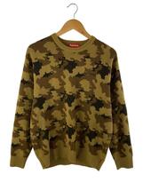 Supreme◆セーター(厚手)/M/アクリル/CML/カモフラ/Camo Sweater_画像1