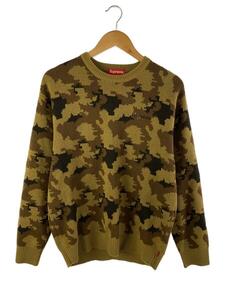 Supreme◆セーター(厚手)/M/アクリル/CML/カモフラ/Camo Sweater