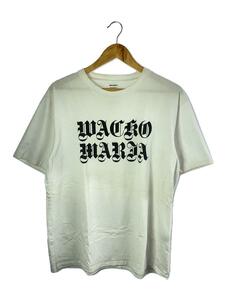 WACKO MARIA◆Tシャツ/M/コットン/ホワイト