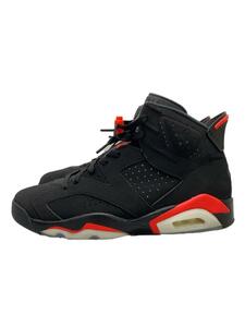 NIKE◆AIR JORDAN 6 RETRO/エアジョーダンレトロ/ブラック/384664-060/27.5cm/BLK