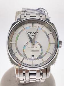 TISSOT◆自動巻腕時計/アナログ/ステンレス/WHT/シルバー/T059528