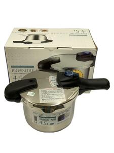 パール金属◆圧力鍋/容量:4.5L/SLV