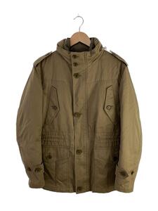 BURBERRY LONDON◆ジャケット/L/コットン/エポレット/ライナー付/BEG/無地/A1F87-810-42/ベージュ