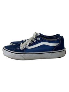 VANS◆ローカットスニーカー/25.5cm/NVY/キャンバス/500714