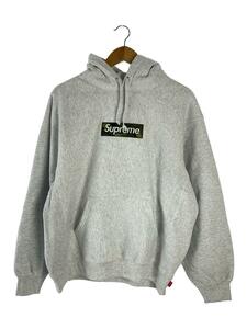 Supreme◆23AW/box logo hooded sweatshirt/パーカー/M/コットン/GRY