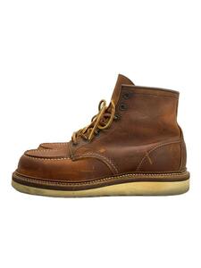 RED WING◆レースアップブーツ・6インチクラシックモックトゥ/25cm/BRW