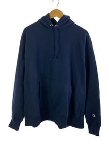 Champion◆パーカー/XL/コットン/NVY/無地