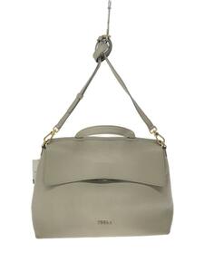 FURLA◆2WAYハンドバッグ/レザー/CRM/F7536