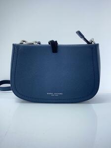 THE MARC JACOBS◆ショルダーバッグ/レザー/NVY/無地/H103L01SP21