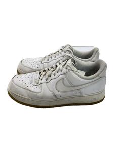 NIKE◆AIR FORCE 1 07_エアフォース1 07/27.5cm/WHT/レザー