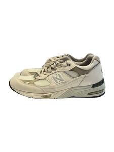 NEW BALANCE◆M991/ホワイト/28.5cm/WHT