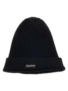 Supreme◆small boxlogo/ニットキャップ/-/コットン/BLK/メンズ