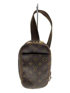 LOUIS VUITTON◆ポシェット・ガンジュ_モノグラム・キャンバス_BRW/PVC/BRW/総柄