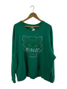 KENZO◆スウェット/XXL/コットン/グリーン/F955SW5574XE