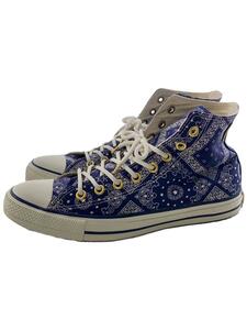 CONVERSE◆ハイカットスニーカー/27.5cm/NVY/キャンバス/1CK299//