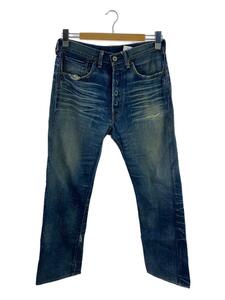 Levi’s Vintage Clothing◆J22/日本製/パッチ欠品/ボトム/32/コットン/IDG/無地/44501