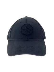 STONE ISLAND◆キャップ/FREE/コットン/BLK/無地/メンズ/721599668