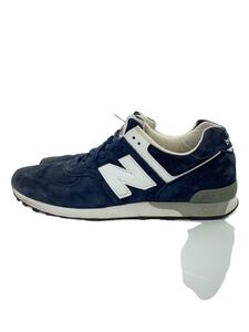 NEW BALANCE◆イングランド製/ローカットスニーカー/US10.5/NVY/スウェード/M576DNW