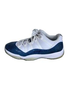 NIKE◆AIR JORDAN 11 RETRO LOW LE/エアジョーダンレトロロー/ホワイト/CD6846-102/28