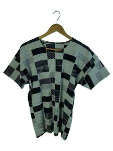 PLEATS PLEASE ISSEY MIYAKE◆Tシャツ/2/-/WHT/無地/HP11JK229//